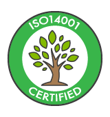 ISO14001（環境マネジメントシステム）取得済み
